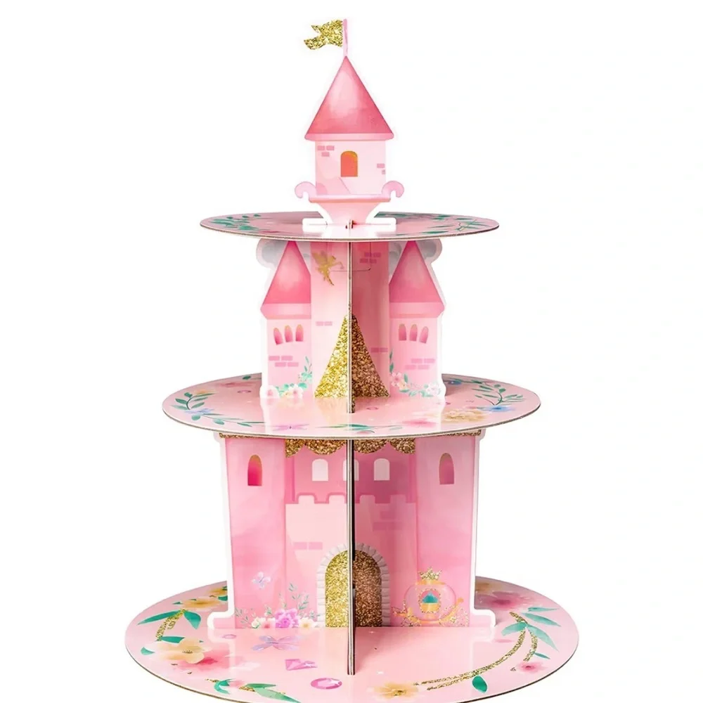 Girl’s princess themed birthday party supplies and decorations